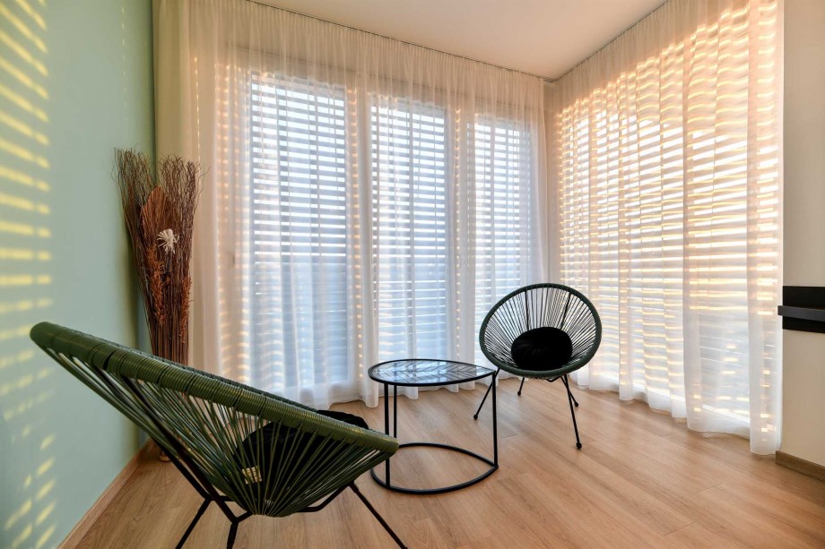 CROWONDER  Superior Apartments and Rooms Oaza with Heated Swimming Pool, Gym and Sauna- Apartment A203 (2+2) with Sea View