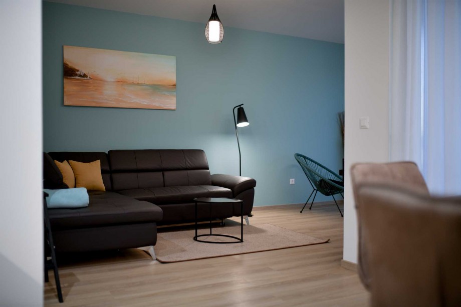 CROWONDER  Superior Apartments and Rooms Oaza with Heated Swimming Pool, Gym and Sauna- Apartment A203 (2+2) with Sea View