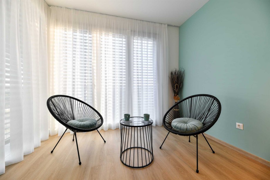 CROWONDER  Superior Apartments and Rooms Oaza with Heated Swimming Pool, Gym and Sauna- Apartment A204 (2+2) with Sea View