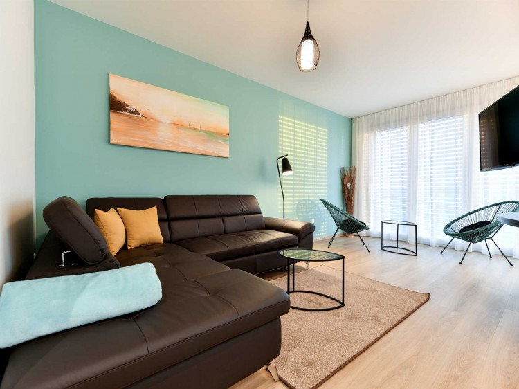 CROWONDER Apartments & Rooms Oaza s vyhrievaným bazénom - Apartmán A203 Family s výhľadom na more