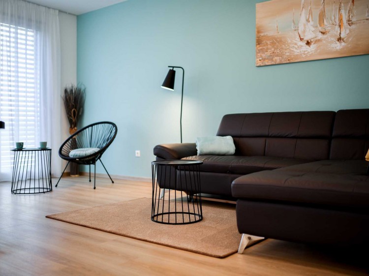 CROWONDER Apartments & Rooms Oaza s vyhrievaným bazénom - A204 Family (4+2) s výhľadom na more