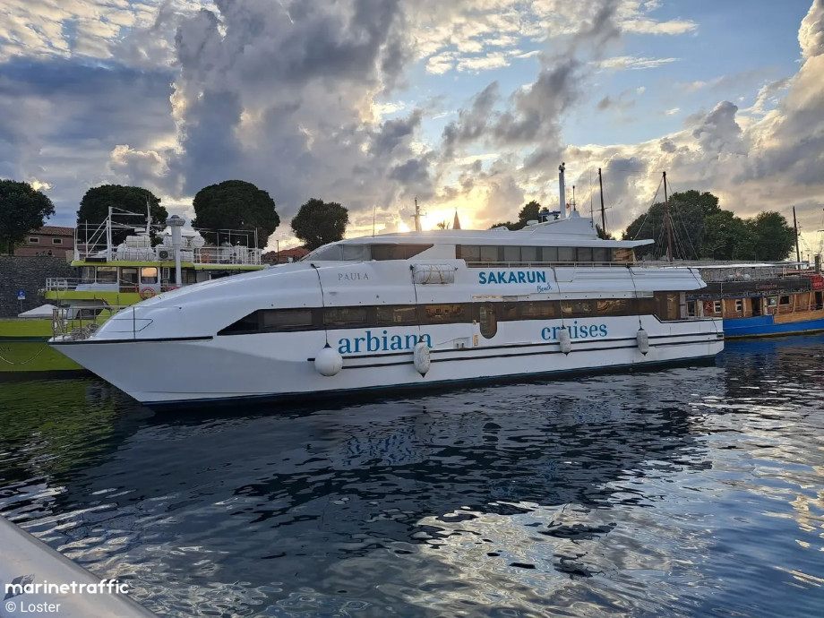 High speed catamaran Paula - foto by: www.marinetraffic.com - fotographer Loster